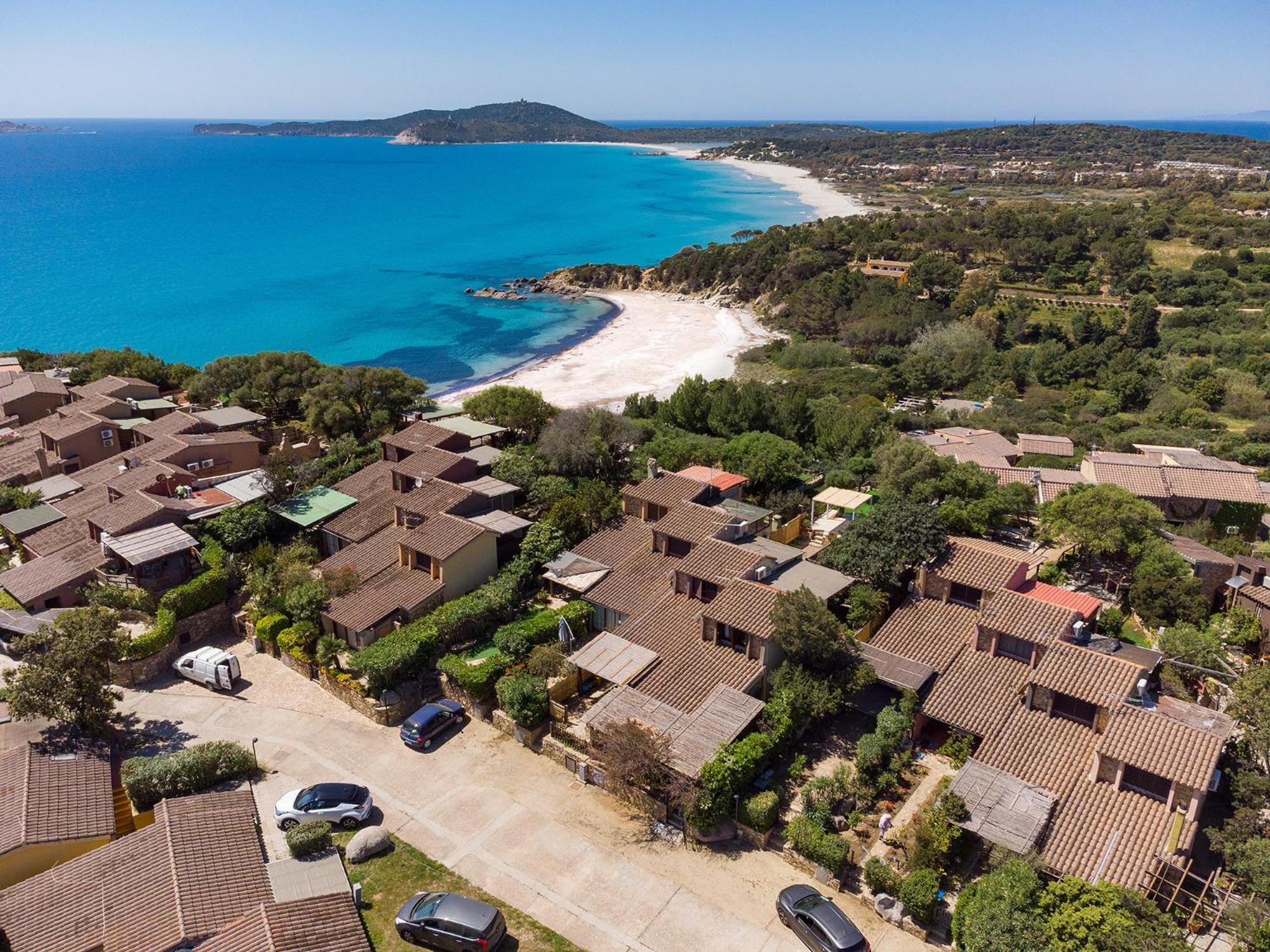 Villa Allegra Panoramica 150 Mt Dal Mare Villasimius Eksteriør bilde